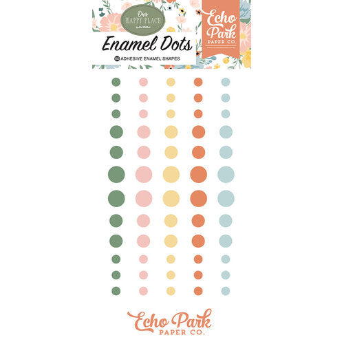 Our Happy Place Enamel Dots - Echo Park