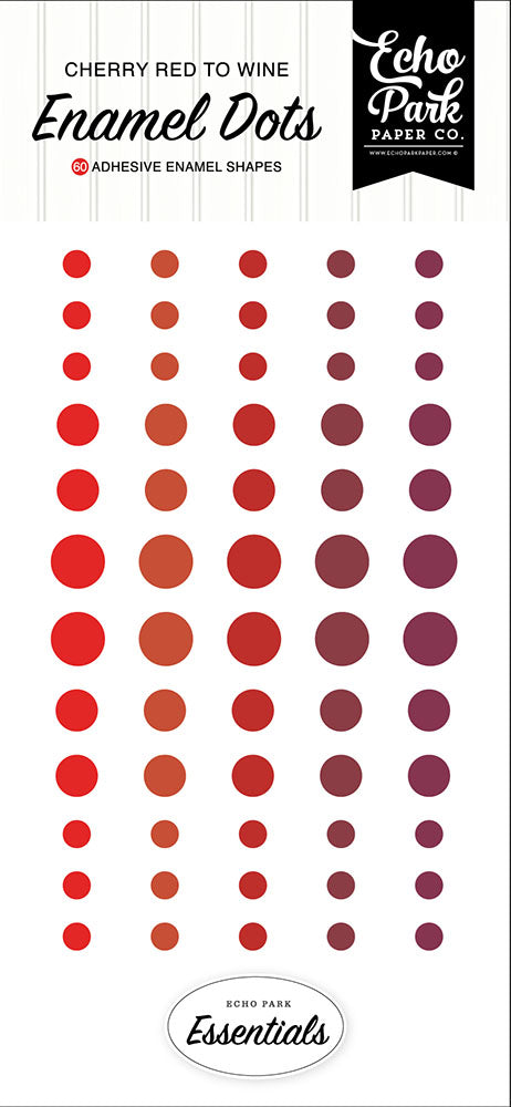 Red Essentials Enamel Dots - Echo Park