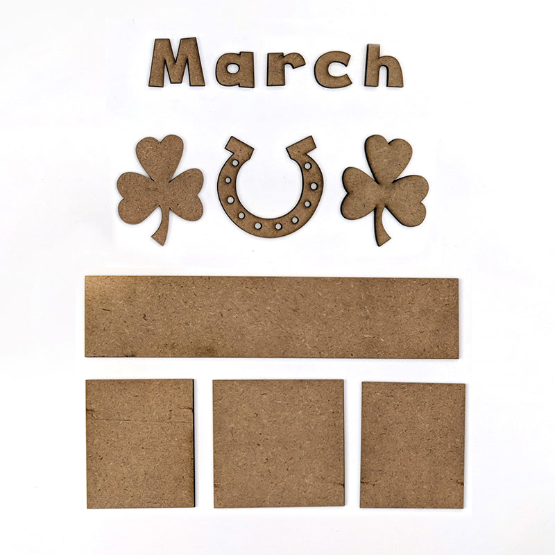 March Magnetic Calendar - Foundations Decor