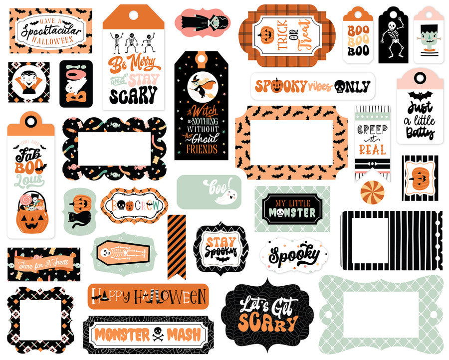 Spooktacular Halloween Frames & Tags - Echo Park