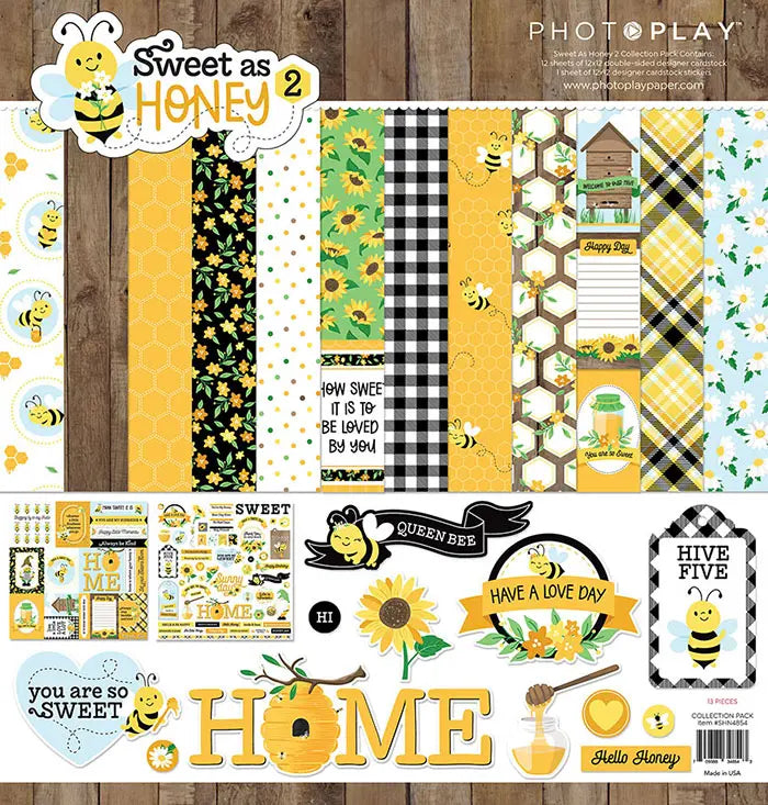 Sweet as Honey 2 Collection Pack (12" x 12") - PhotoPlay