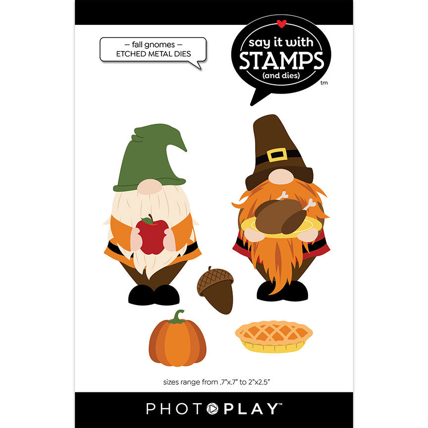 Fall Gnomes Layered Dies - PhotoPlay