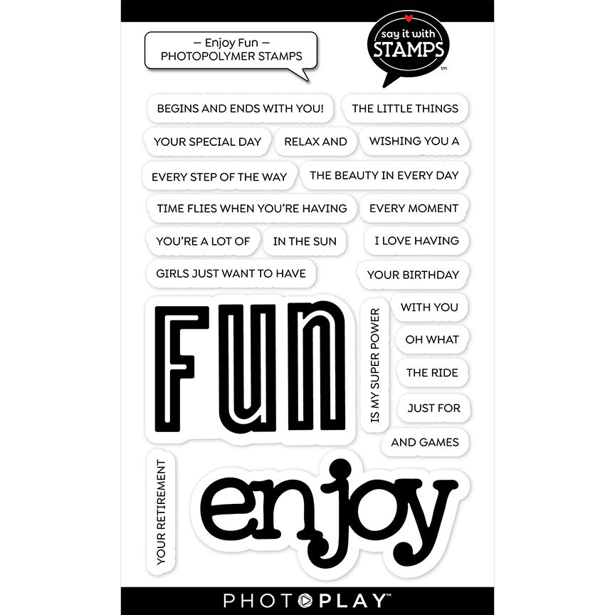 Enjoy Fun Stamps - PhotoPlay