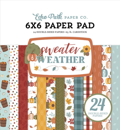 Sweater Weather 6" x 6" Paper Pad - Echo Park