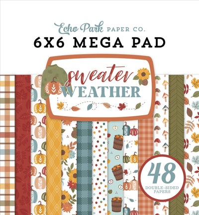 Sweater Weather Cardmakers 6" X 6" Mega Pad - Echo Park