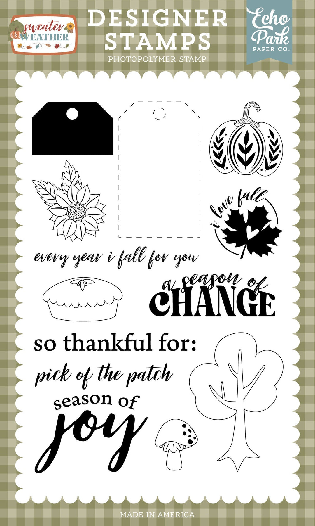 Season Of Change Stamp Set - Echo Park