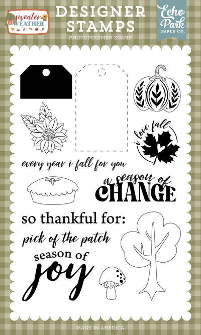 Season Of Change Stamp Set - Echo Park