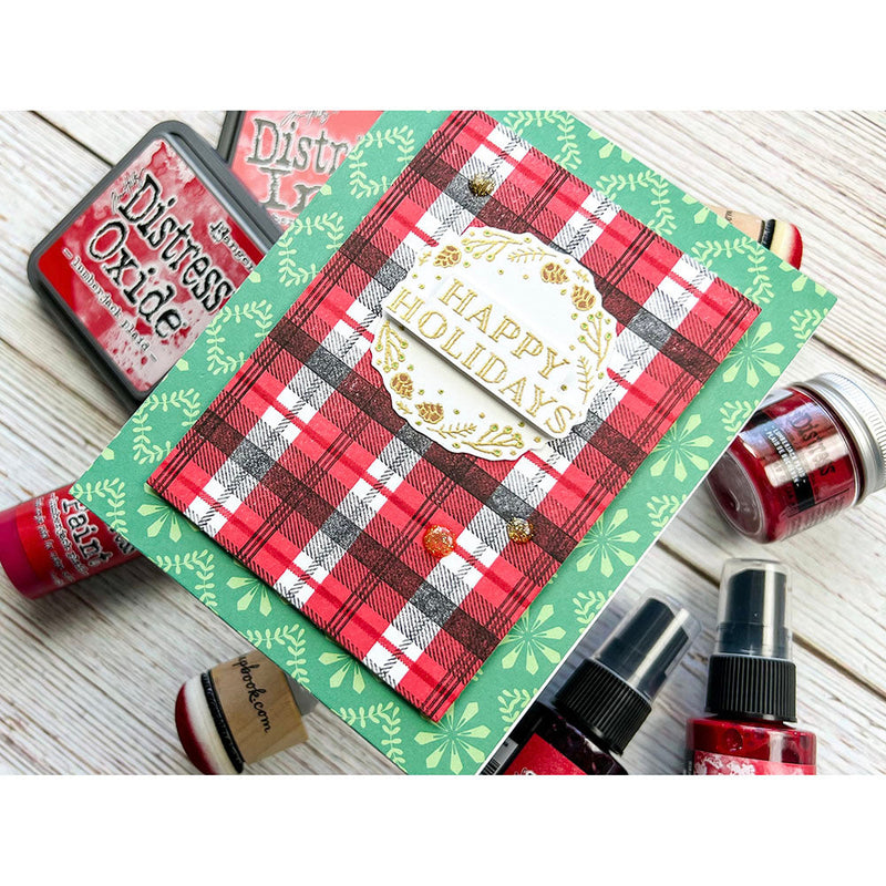 View 5 of Lumberjack Plaid, 0.5oz - Distress Ink Series - Ranger - Tim Holtz 