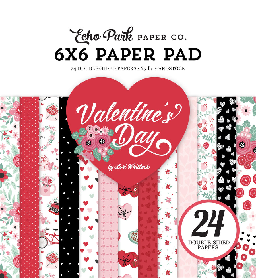 Valentine's Day 6" x 6" Paper Pad - Echo Park