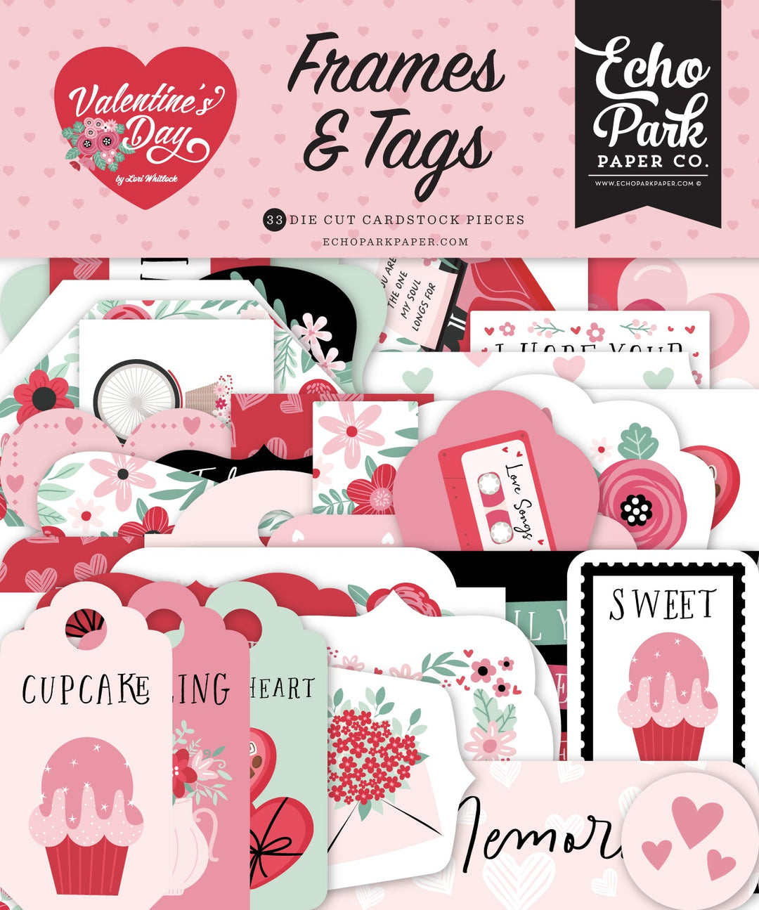 Valentine's Day Frames & Tags - Echo Park