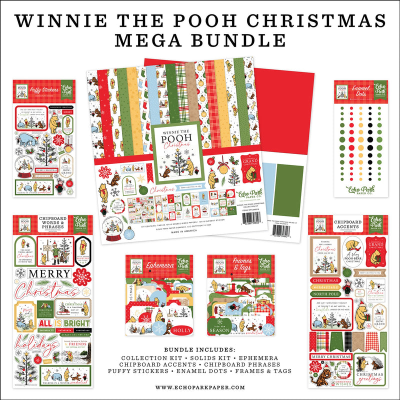 Winnie The Pooh Christmas Mega Bundle - Echo Park