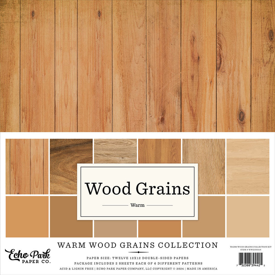 Warm Wood Grains Collection Kit - Echo Park