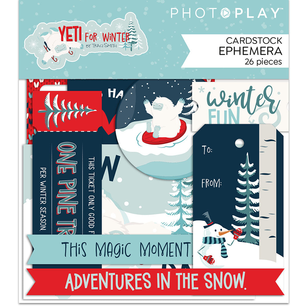 Yeti for Winter Ephemera - PhotoPlay