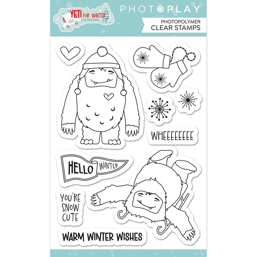 Yeti for Winter Stamps - PhotoPlay