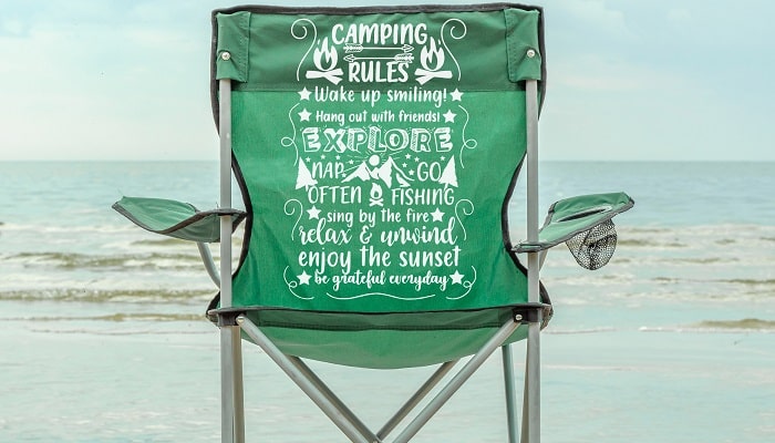 Camping Rules SVG Image File Download for Craft Projects