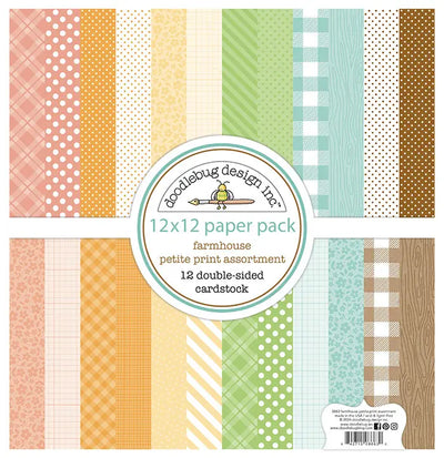 Farmhouse Petite Prints Assortment Pack - Doodlebug