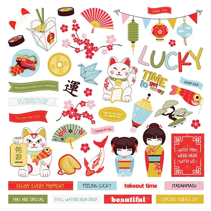 Lucky Cat Stickers - PhotoPlay