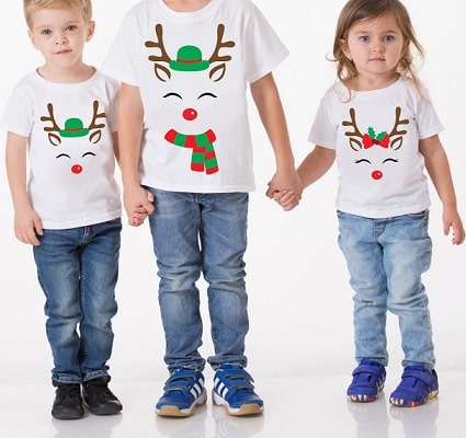 reindeer t-shirt free Christmas SVG project