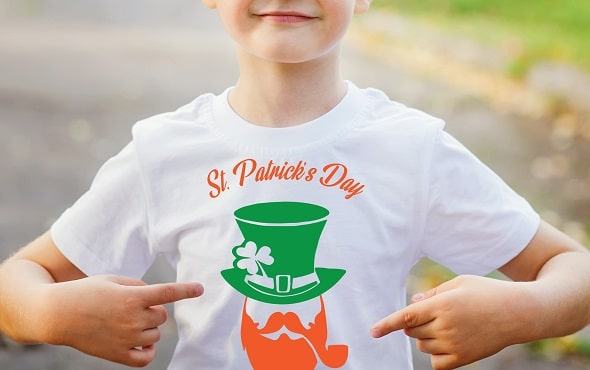 Leprechaun SVG Image File Download for St. Patrick&