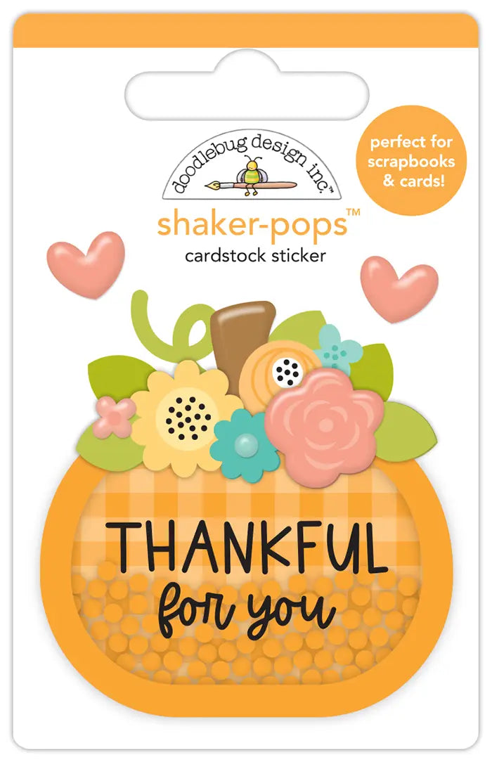 Thankful For You shaker-pops - Farmhouse - Doodlebug