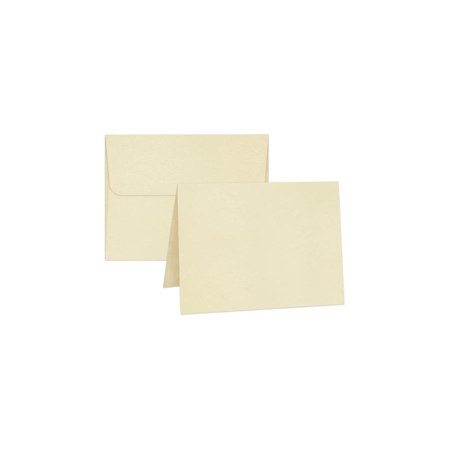 Ivory- A2 Cards 4 1/4" x 5 1/2" with Envelopes- Staples Embellishments Collection- Graphic 45