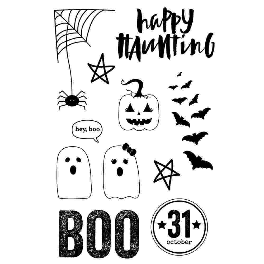 Happy Haunting Stamps-Simple Stories