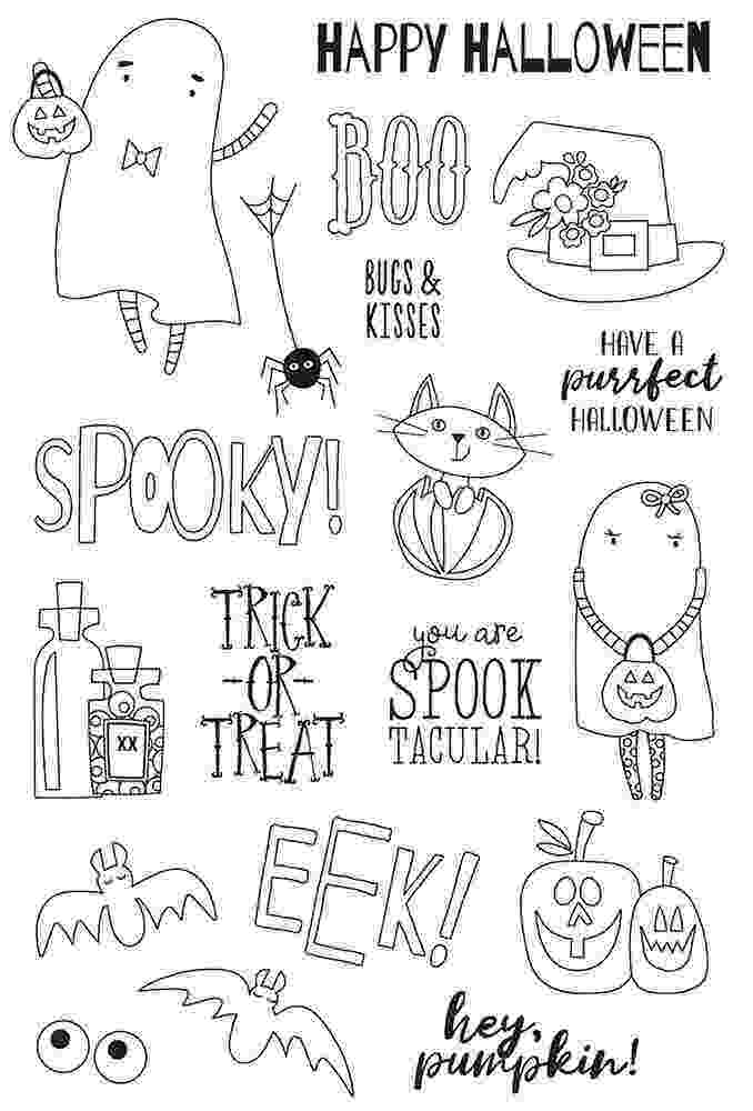 Boo Crew Stamps-Simple Stories