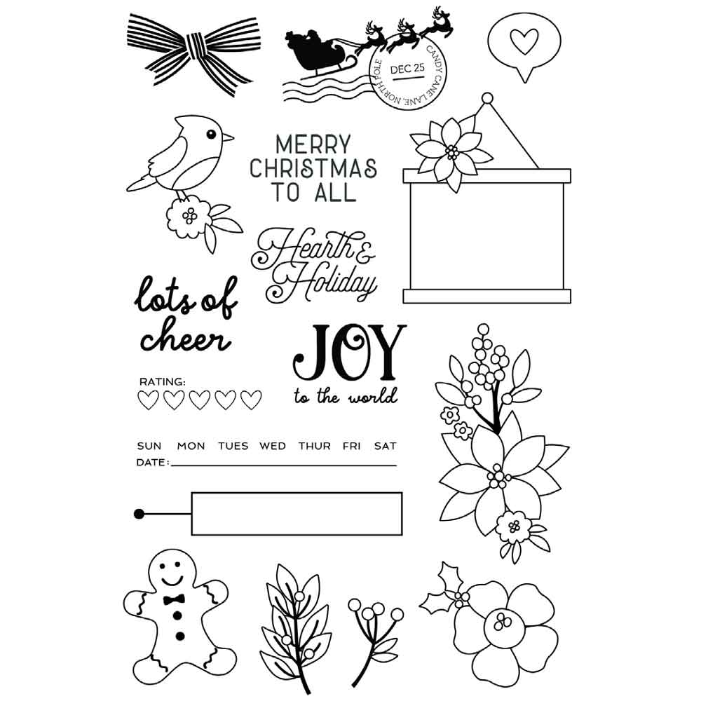 Hearth & Holiday Stamps - Simple Stories