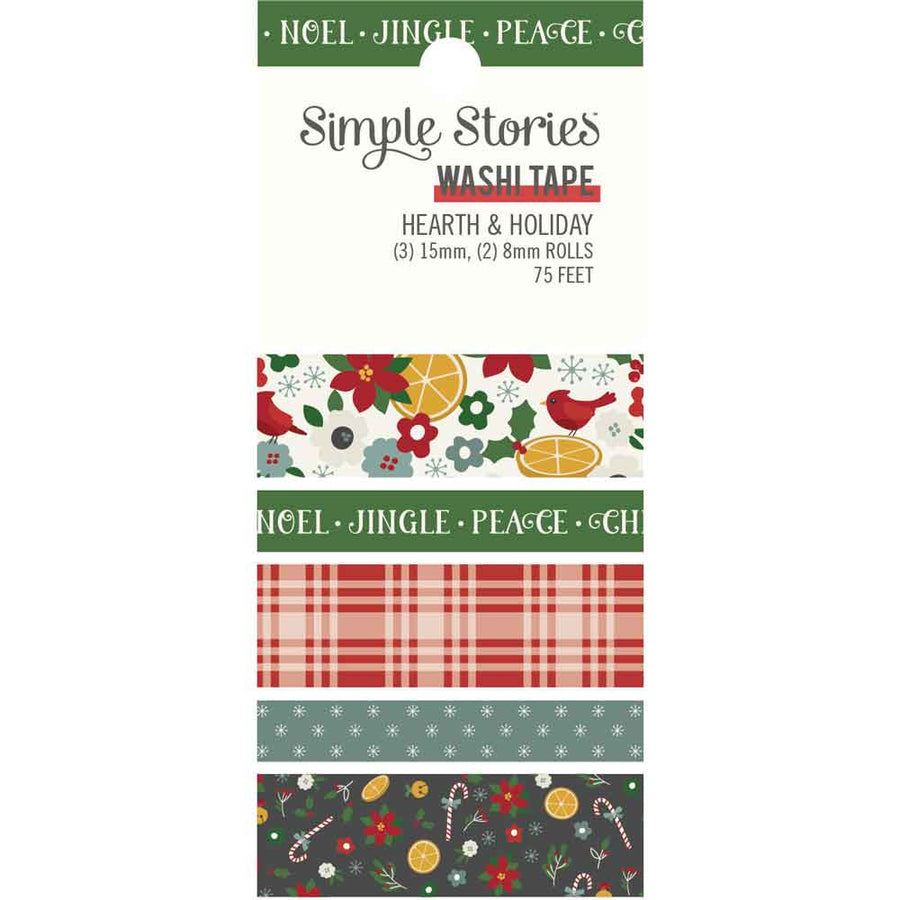 Hearth & Holiday Washi Tape - Simple Stories