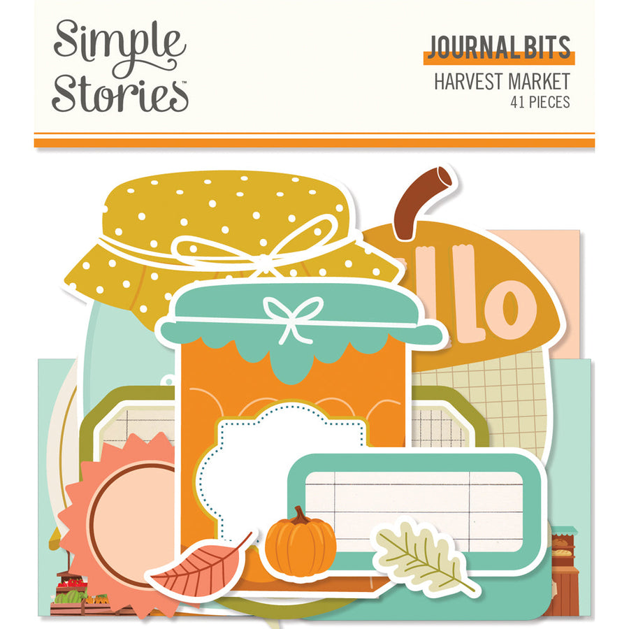 Harvest Market Journal Bits-Simple Stories