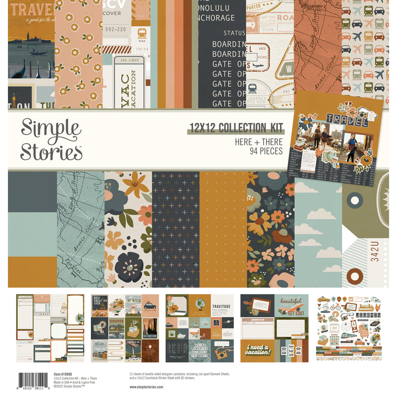 Here+There Collection Kit - Here+There Collection - Simple Stories