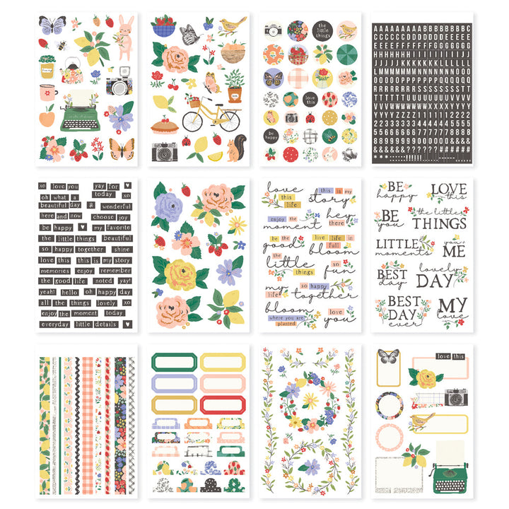 The Little Things Sticker Book  - Simple Stories