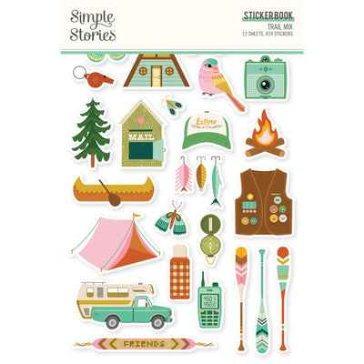 Trail Mix Sticker Book  - Simple Stories