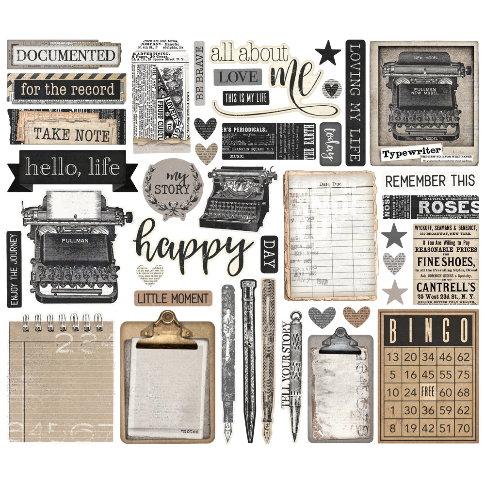 Take Note Bits & Pieces- Simple Vintage Essentials - Simple Stories