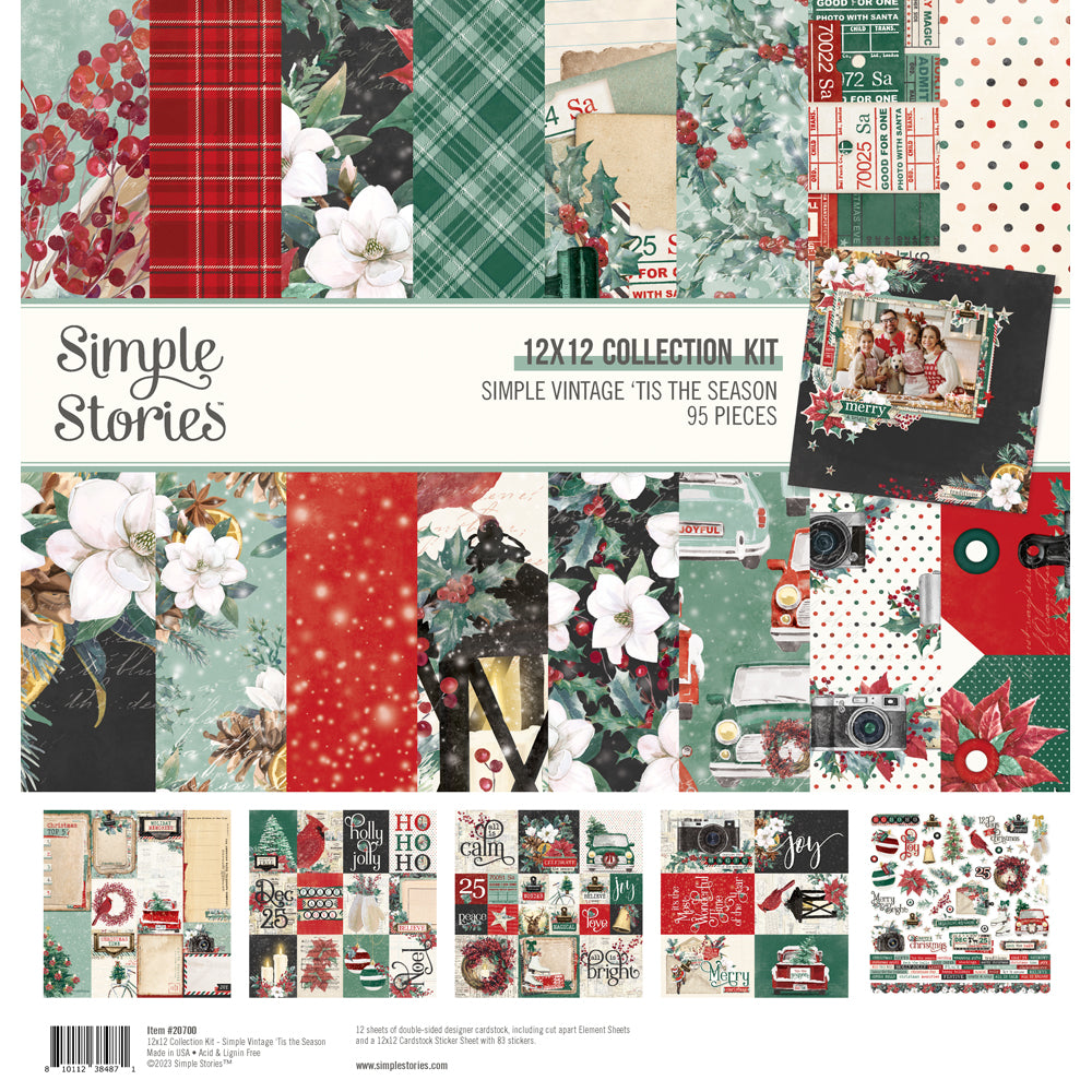 Simple Vintage 'Tis The Season - Collection Kit - Simple Stories