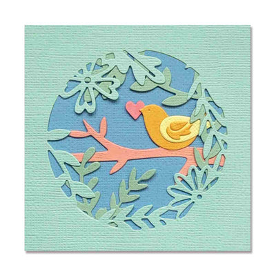 Spring Layered Scene Thinlits Dies-Olivia Rose-Sizzix