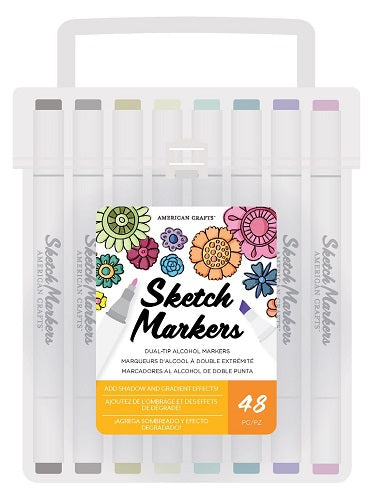 American Craft Sketch Marker Set - 80 Piece