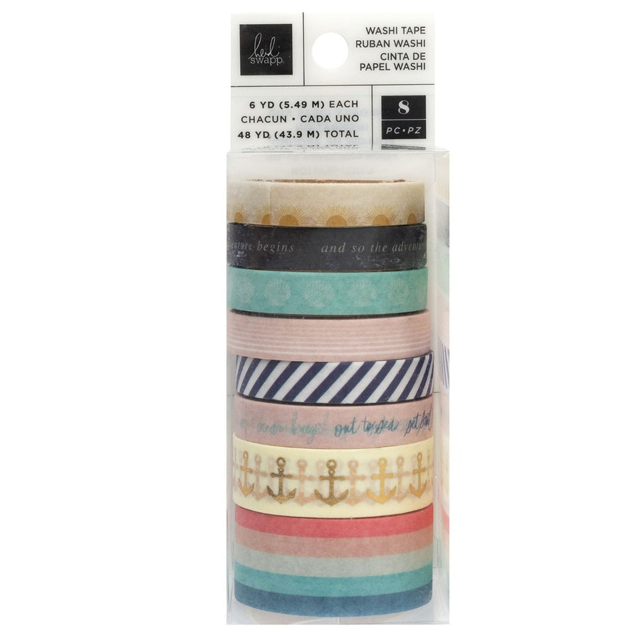 Washi Tape - Heidi Swapp - Set Sail Collection - American Crafts