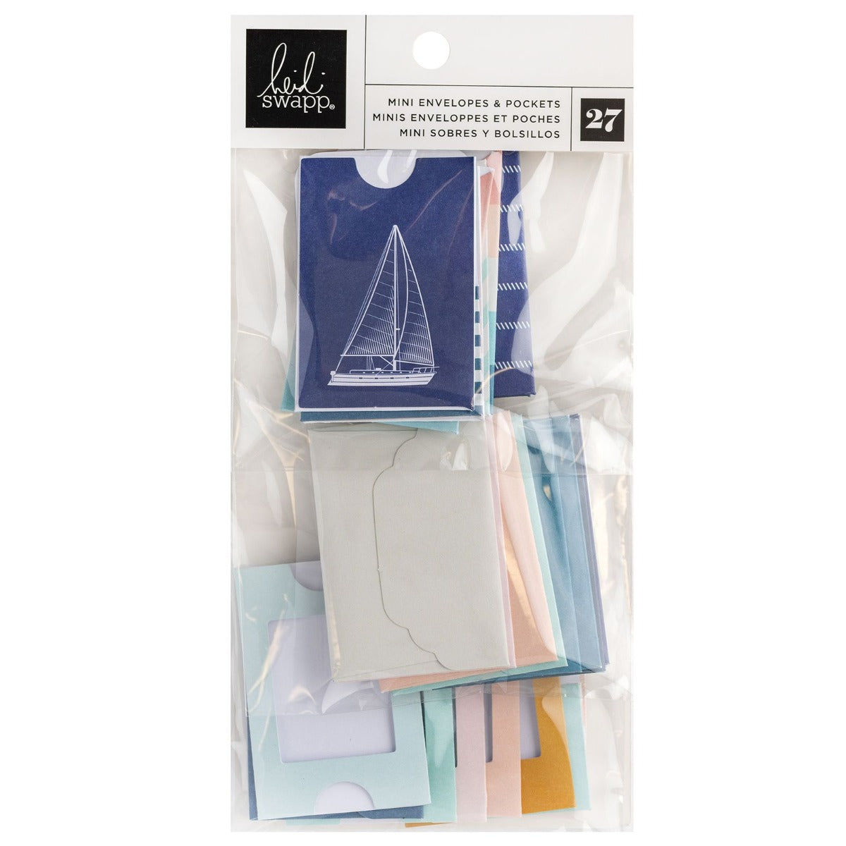 Heidi Swapp Set Sail Collection Thickers Phrase Puffy with Gold Foil  Accents