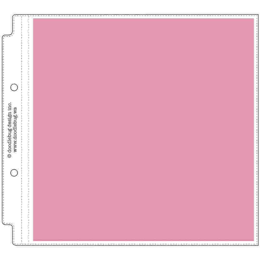 8" x 8" Layout Protectors - Made With Love - Doodlebug