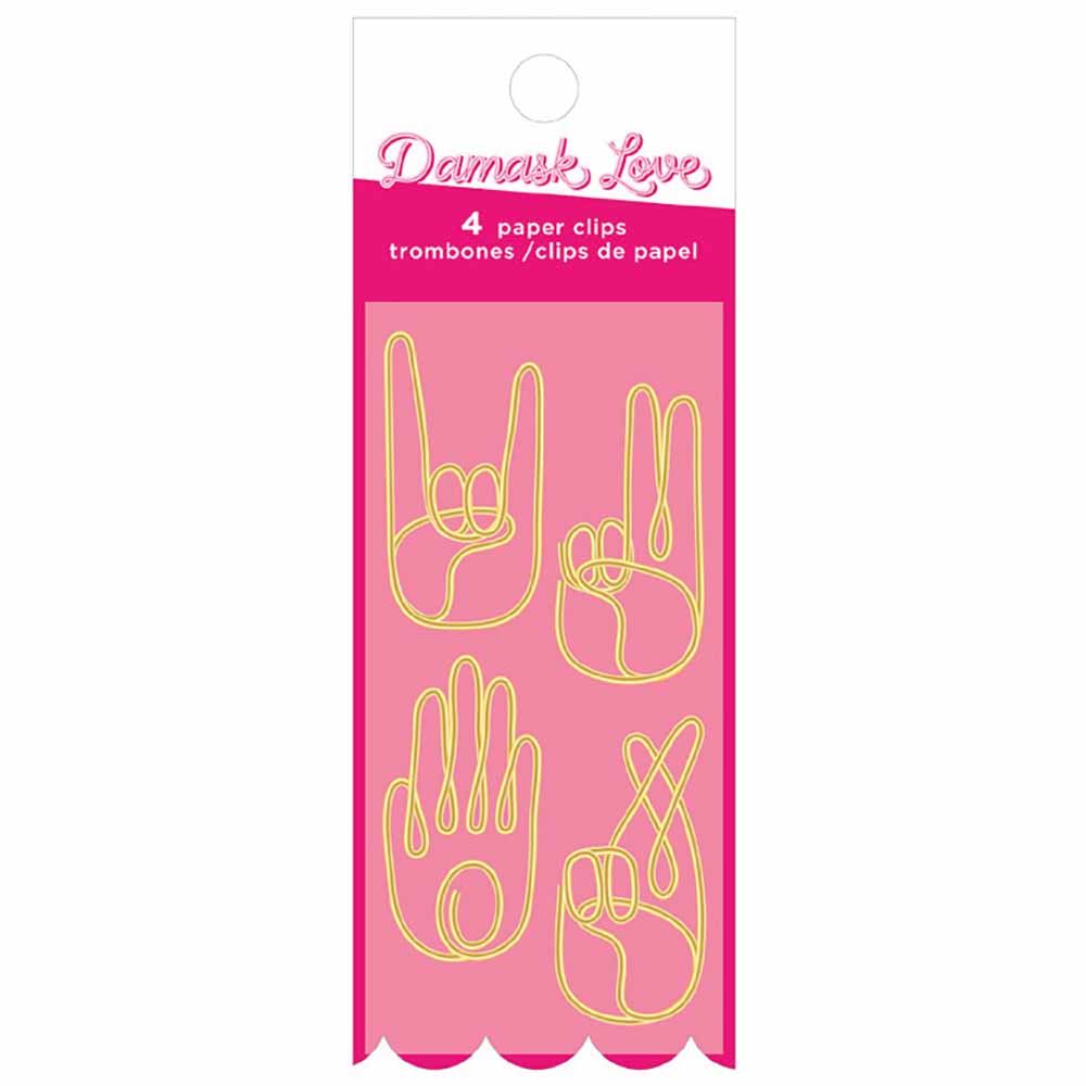 GRL Power Paper Clips-Damask Love-American Crafts