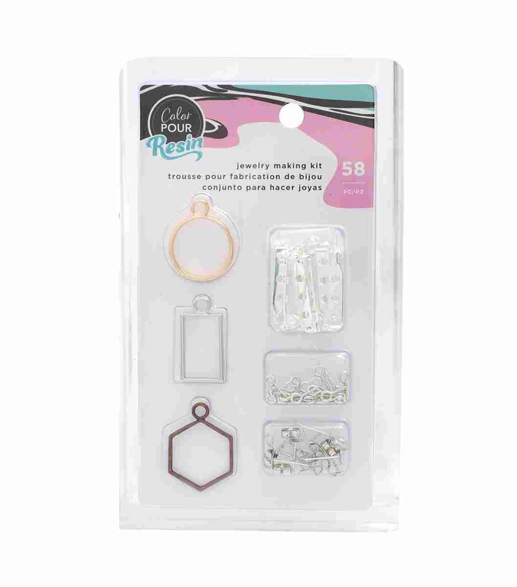 Jewelry Making Kit - Color Pour Resin - American Crafts*