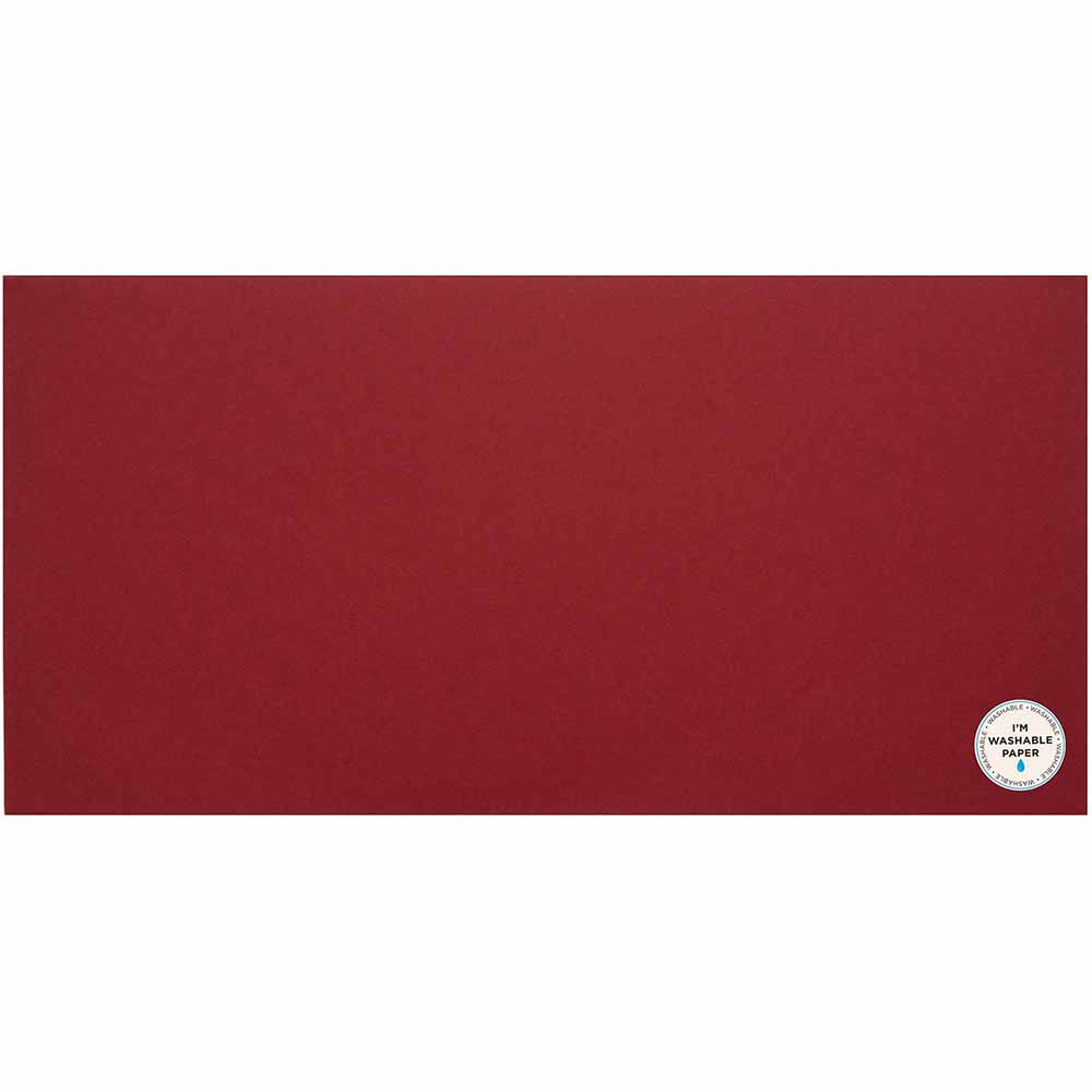 Matte Rouge 12" x 24" Washable Paper-American Crafts