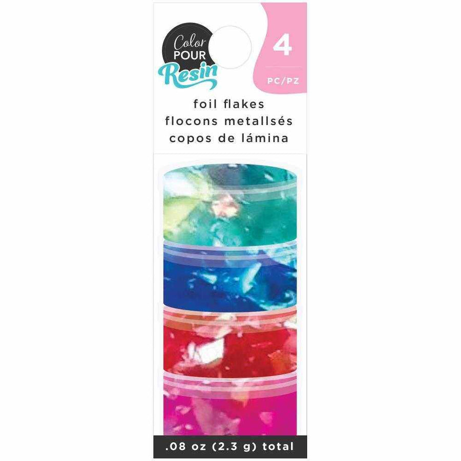 Primary Foil Flakes-Color Pour Resin-American Crafts