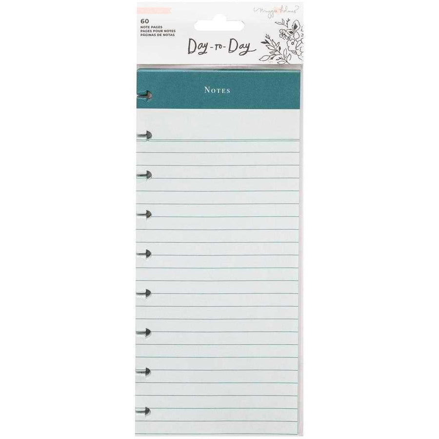 Day-to-Day Notes & Meal Plan-Crate Paper