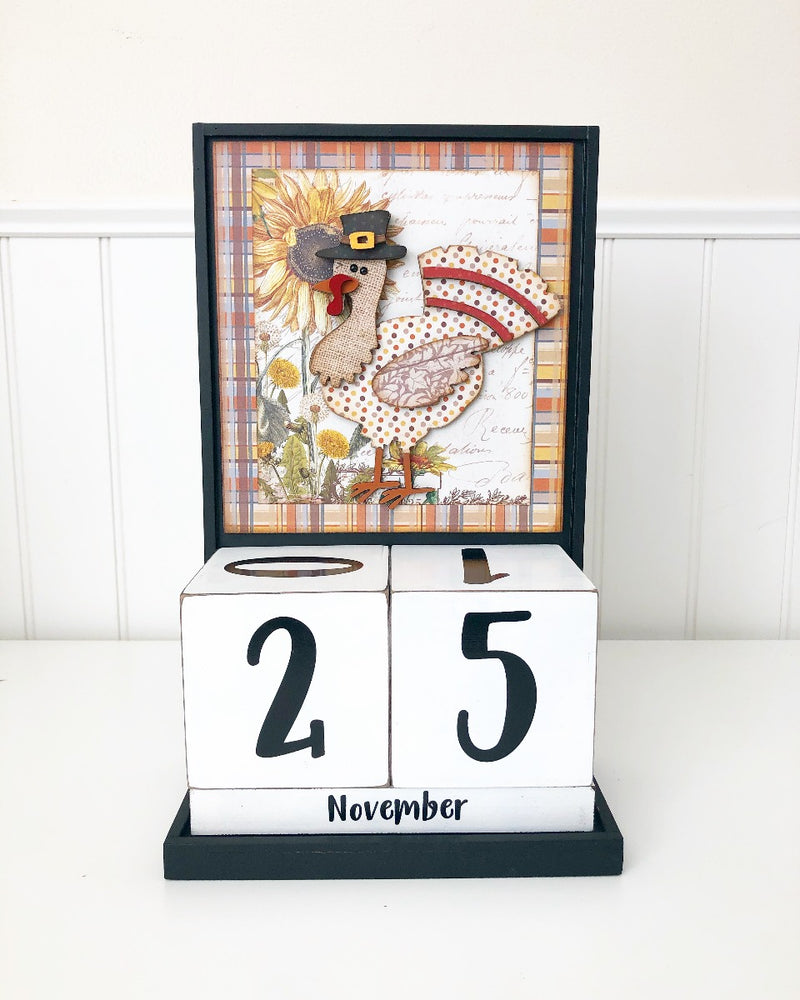 November: Thanksgiving - Block Countdown - Foundations Decor