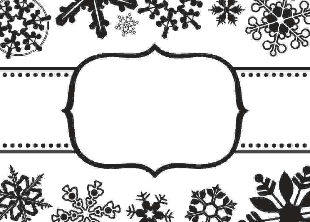 Cgull 12-0015 Embossing Folder Snowflake Border