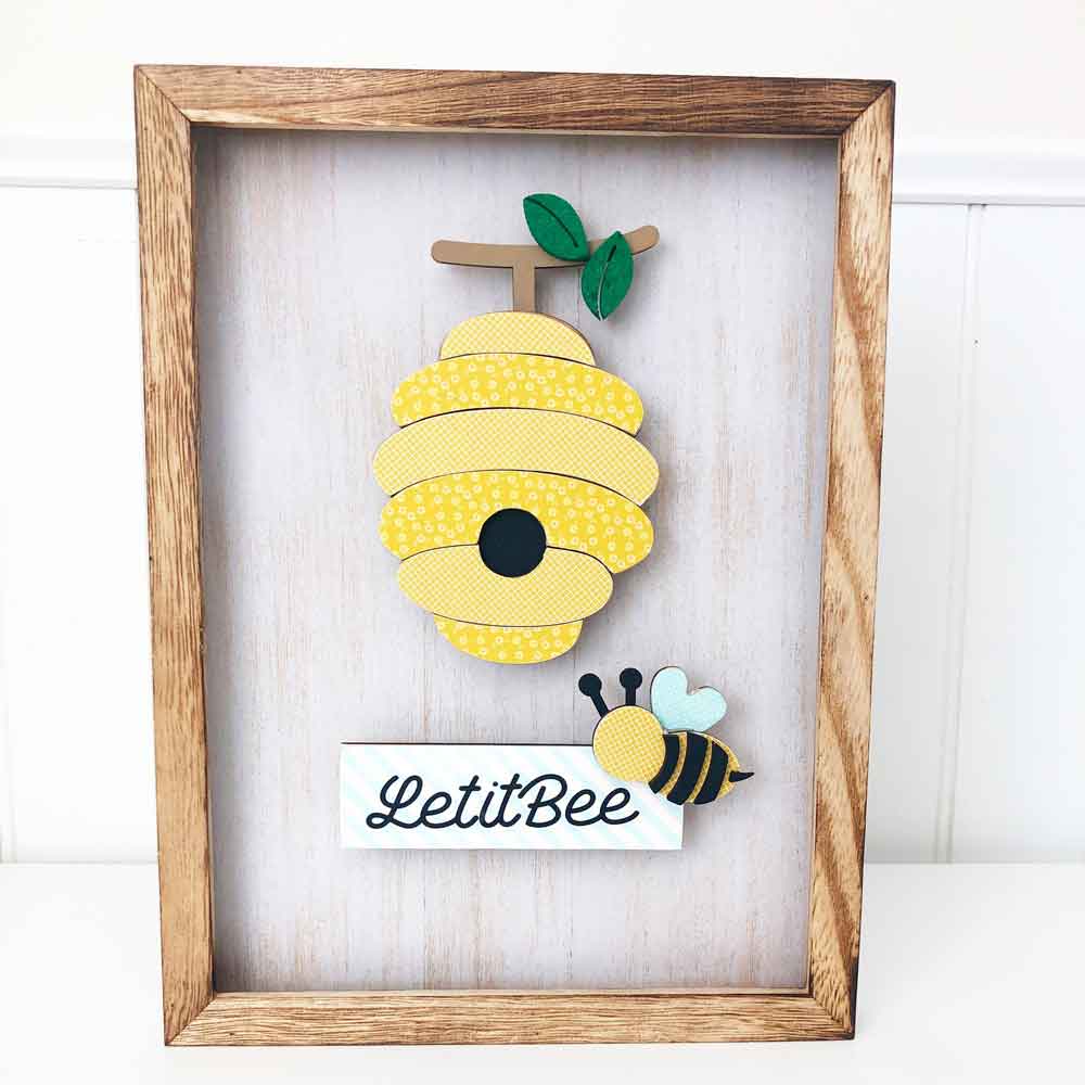 Let it Bee-hive - Simply Framed - Foundations Decor