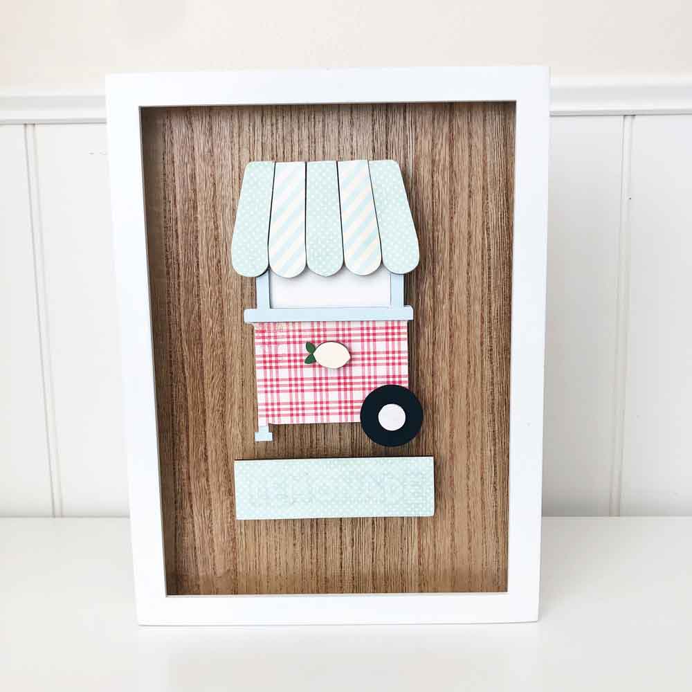 Lemonade Stand - Simply Framed - Foundations Decor