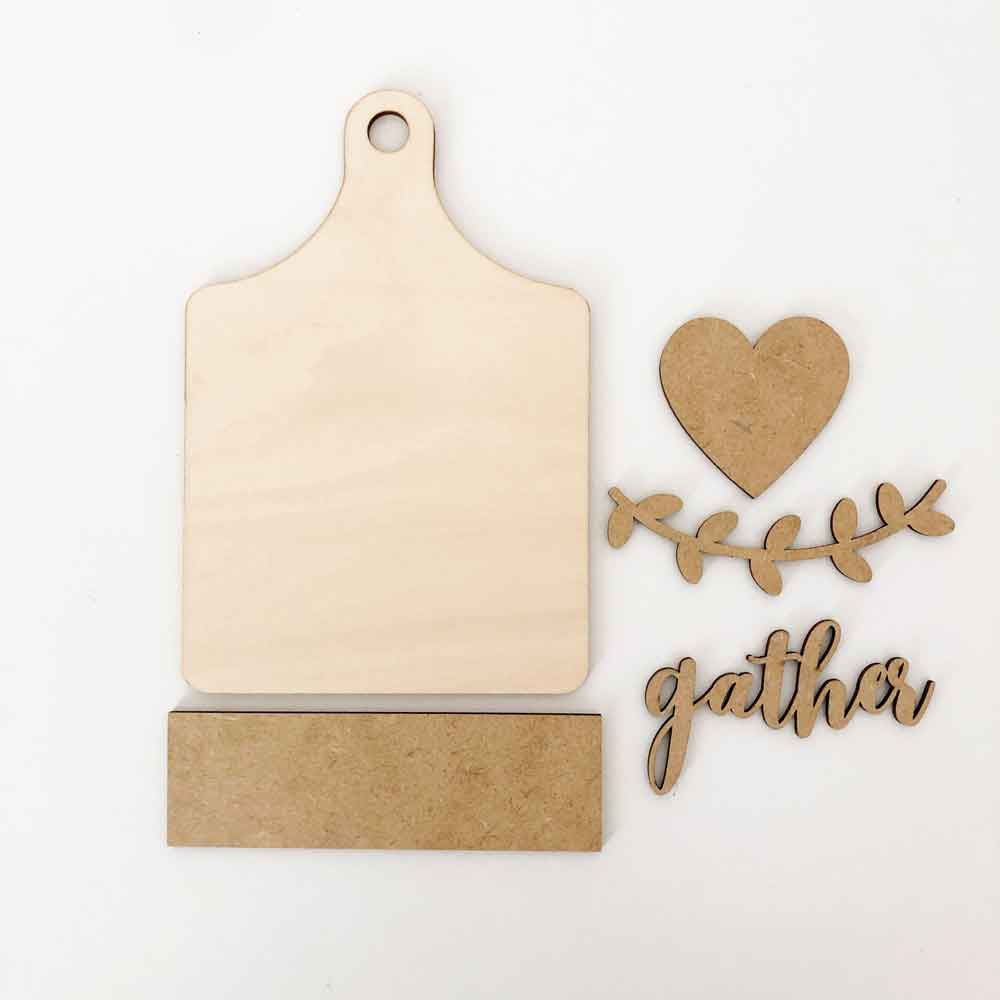 Gather Cutting Board - Simply Framed - Foundations Decor